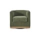 preview thumbnail 3 of 4, Signature Design by Ashley Jersonlow Forest Green Swivel Chair - 34" W x 31.25" D x 28.88" H