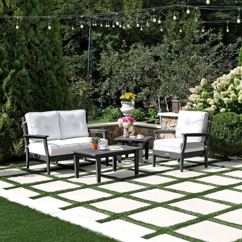 HIGHWOOD Lehigh 4-Piece Deep Seating Set