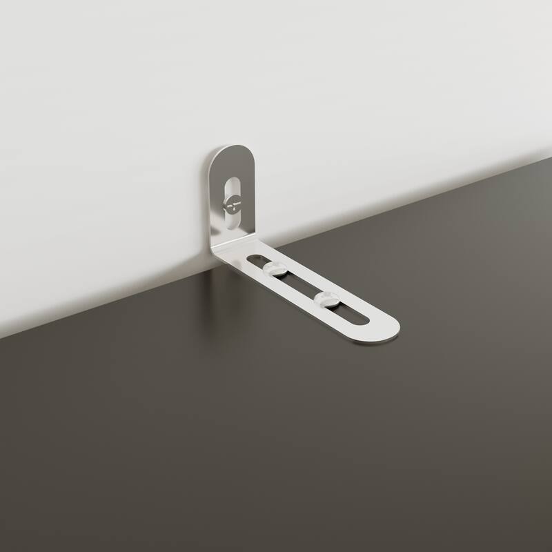 Bookshelves Black Display Cabinet with Glass Doors, Wood Grain Back, Metal Corner Accents - 66.1"x74.8"