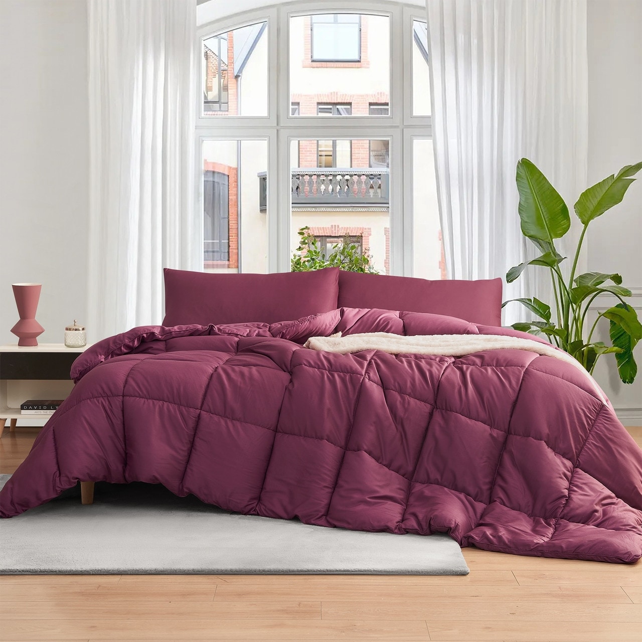 Satin Panda - Coma Inducer® Oversized Comforter Set - Wild Ginger