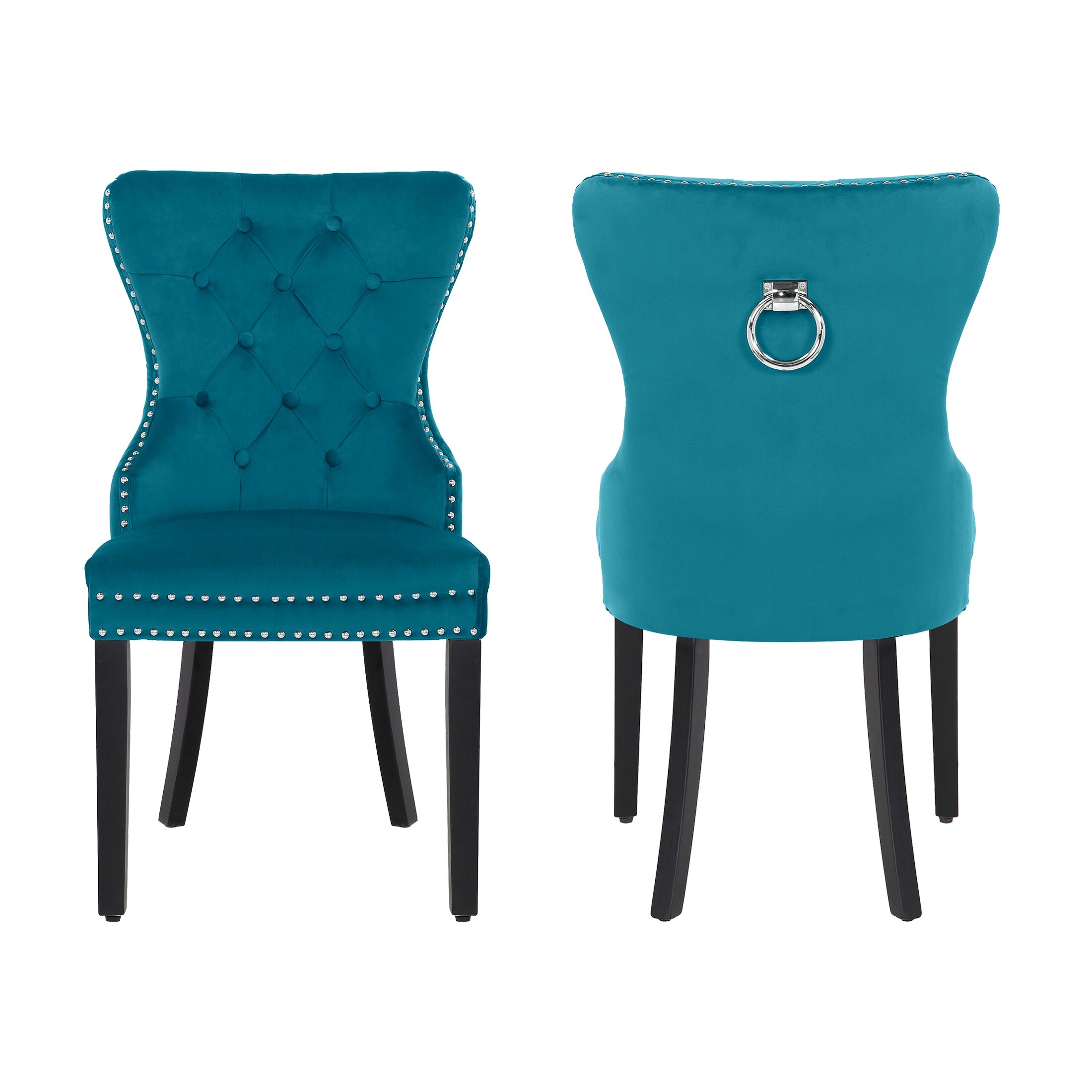 Grandview tufted upholstered side chair top