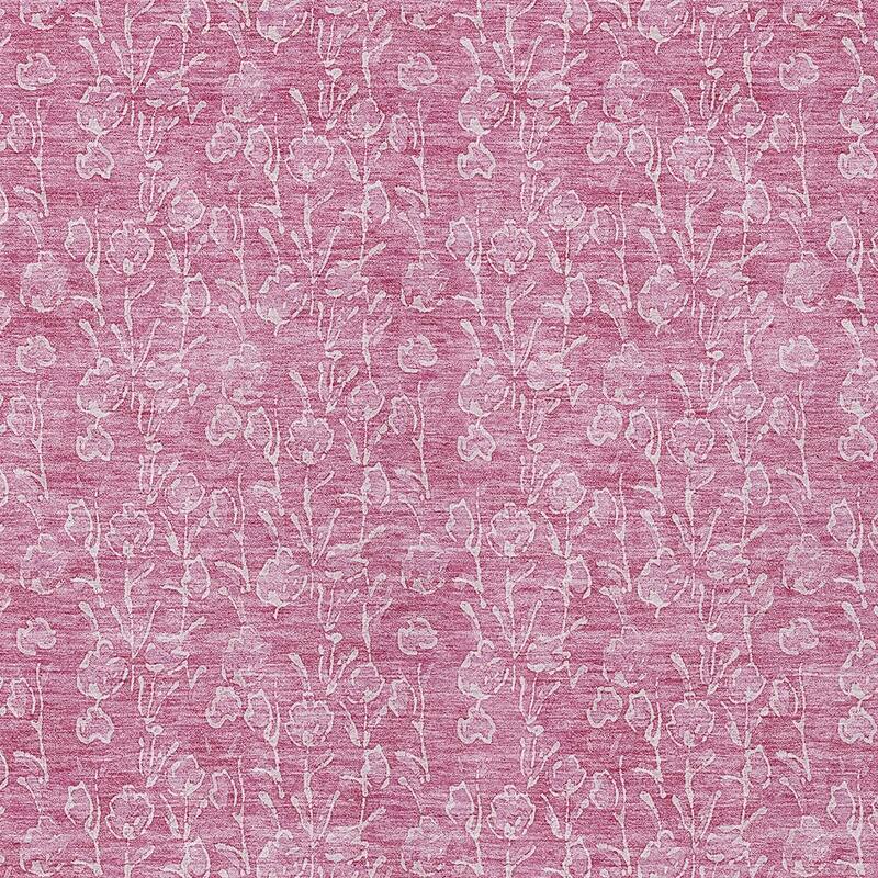 HomeRoots Floral Transitional Rectangle Outdoor Rug