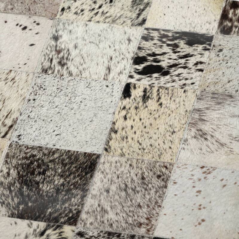 Premium Machine Washable ASB105 Faux Cowhide Sherpa Throw Blanket