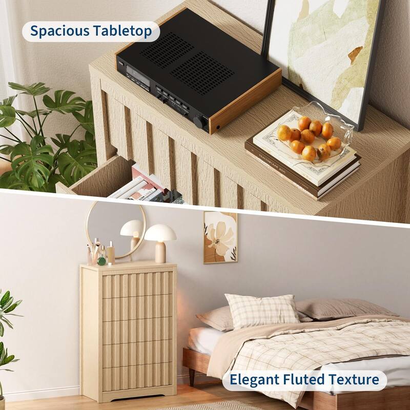 5 Drawers Dresser for Bedroom