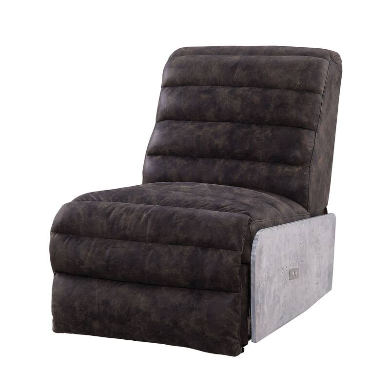 England Two Tone Gray Power Motion Recliner