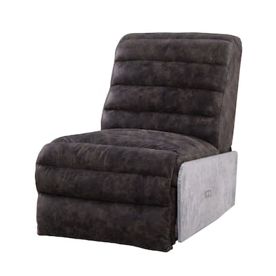 England Two Tone Gray Power Motion Recliner