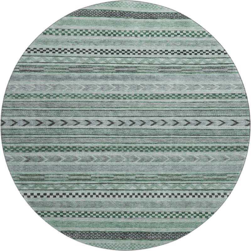 Premium Washable Super Soft Boho Stripes Mayfield Rug