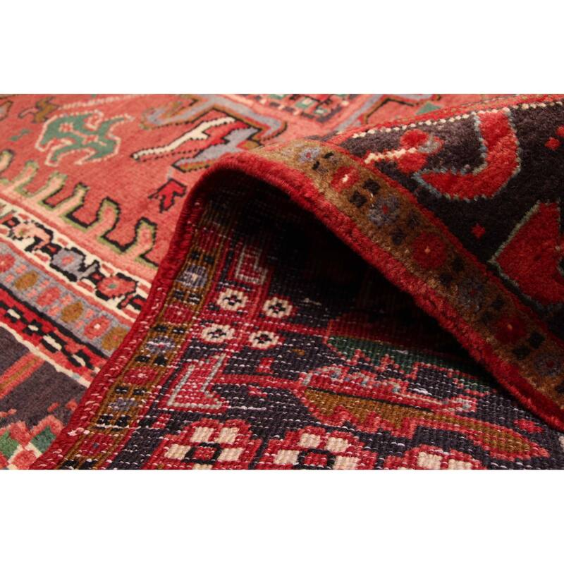 ECARPETGALLERY Hand-knotted Sarabi Red Wool Rug - 8'4 x 11'9