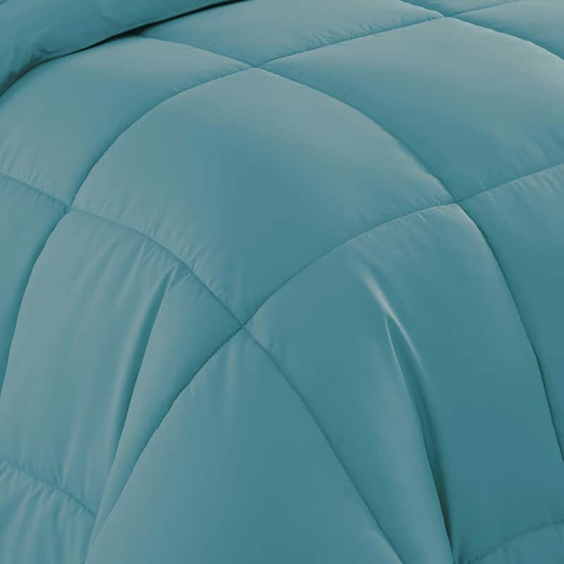 Sweet Home Collection Luxury Solid Bed-In-a-Bag with Sheet Set