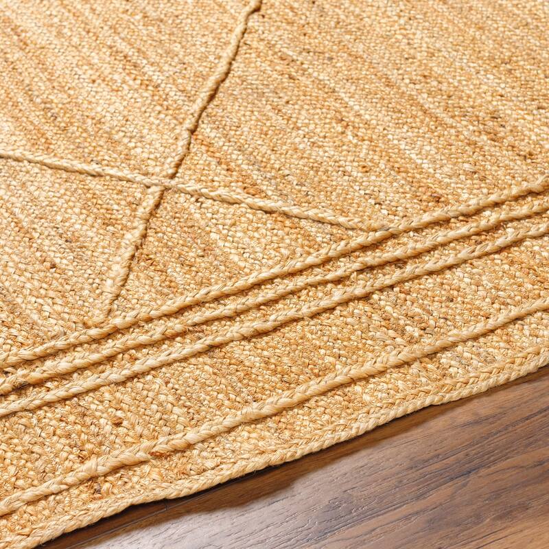 Kegan Handmade Braided Jute Area Rug