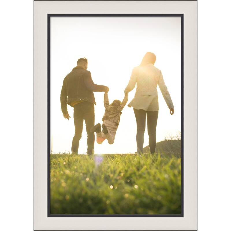 Ellie Picture Frame, Photo Frame - 24x36 - Ellie Silver Black