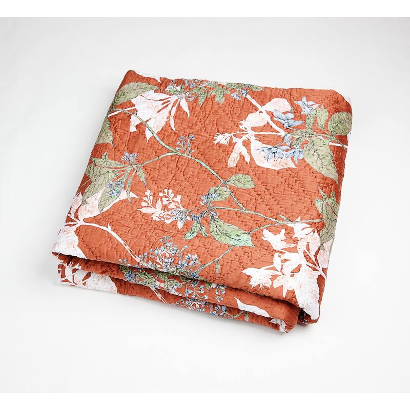 Fitzgerald Quilt, Brick, Twin