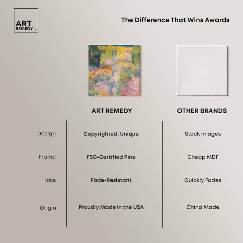 Hues of Happiness II Canvas by Art Remedy, Gallery Wrapped