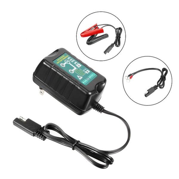 Dc6 9 13 8v 1 5a Automatic Charger 4 Stage Battery Charger W 2 Pin Us Plug Dc 6v 12v 1 5a Overstock 28847844