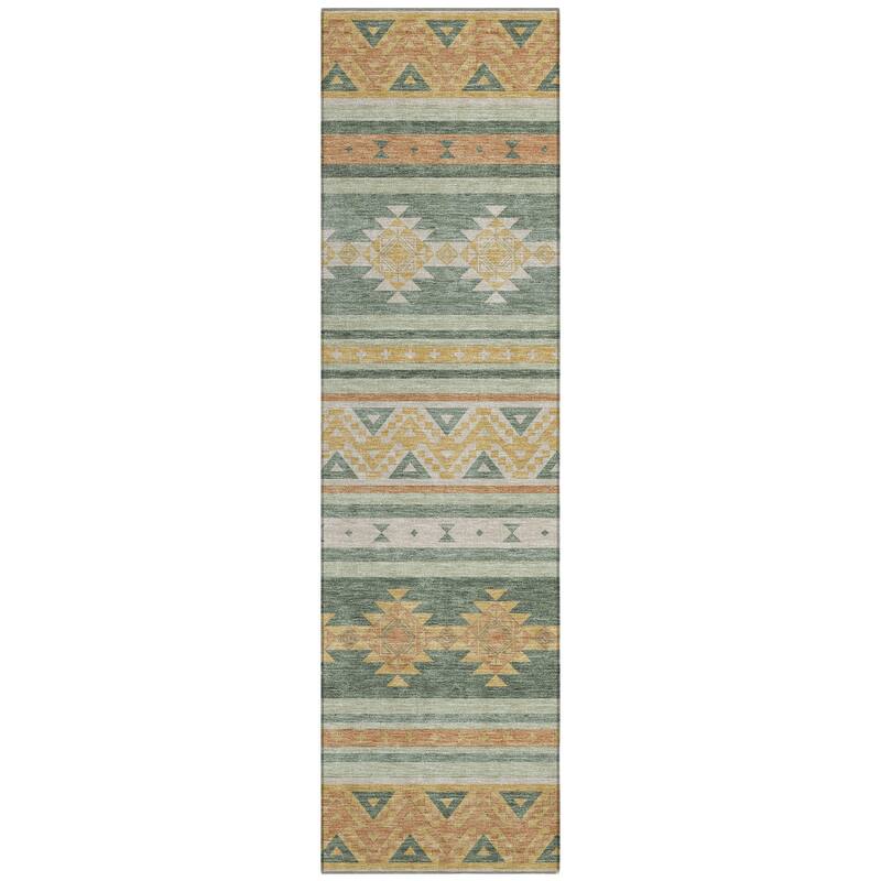 Machine Washable Indoor/ Outdoor Global Heston Chantille Rug