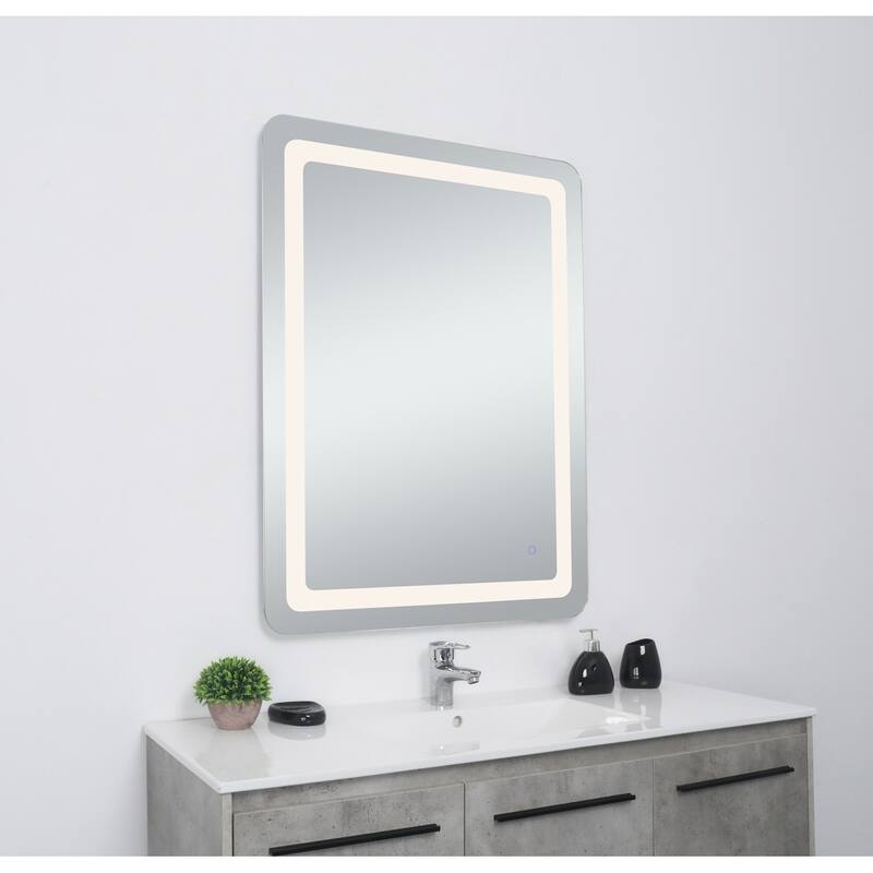 Indigo Home 30in x 40in soft edge LED mirror