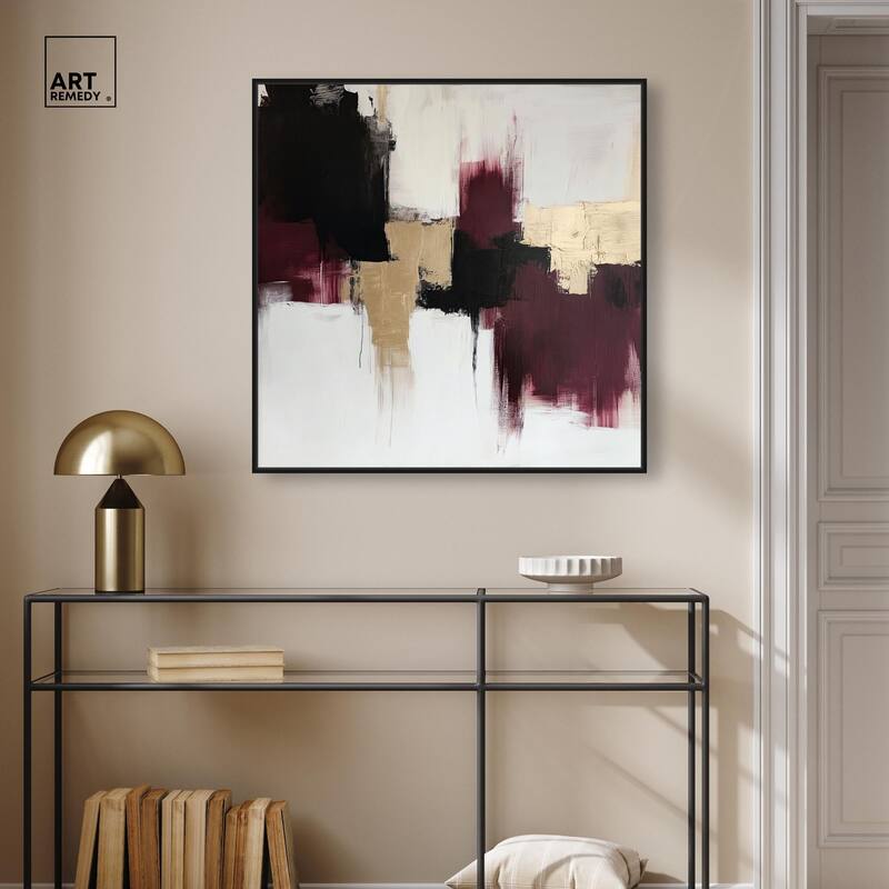 Golden Dusk III Canvas by Art Remedy