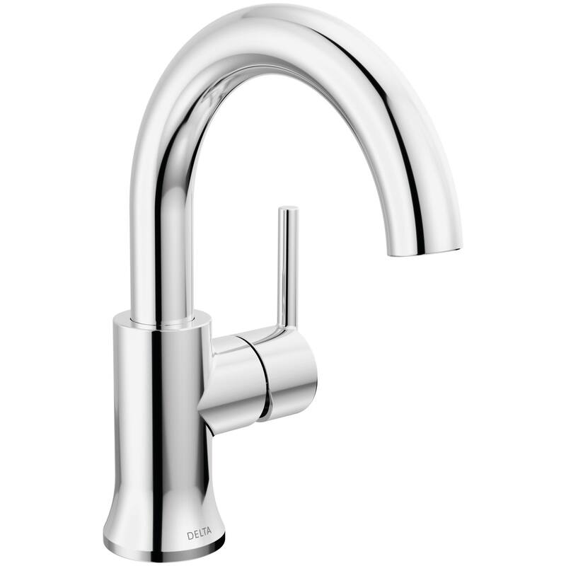 Delta 559HAR-GPM-DST Trinsic 1 GPM Single Hole Bathroom Faucet with - Chrome - Chrome