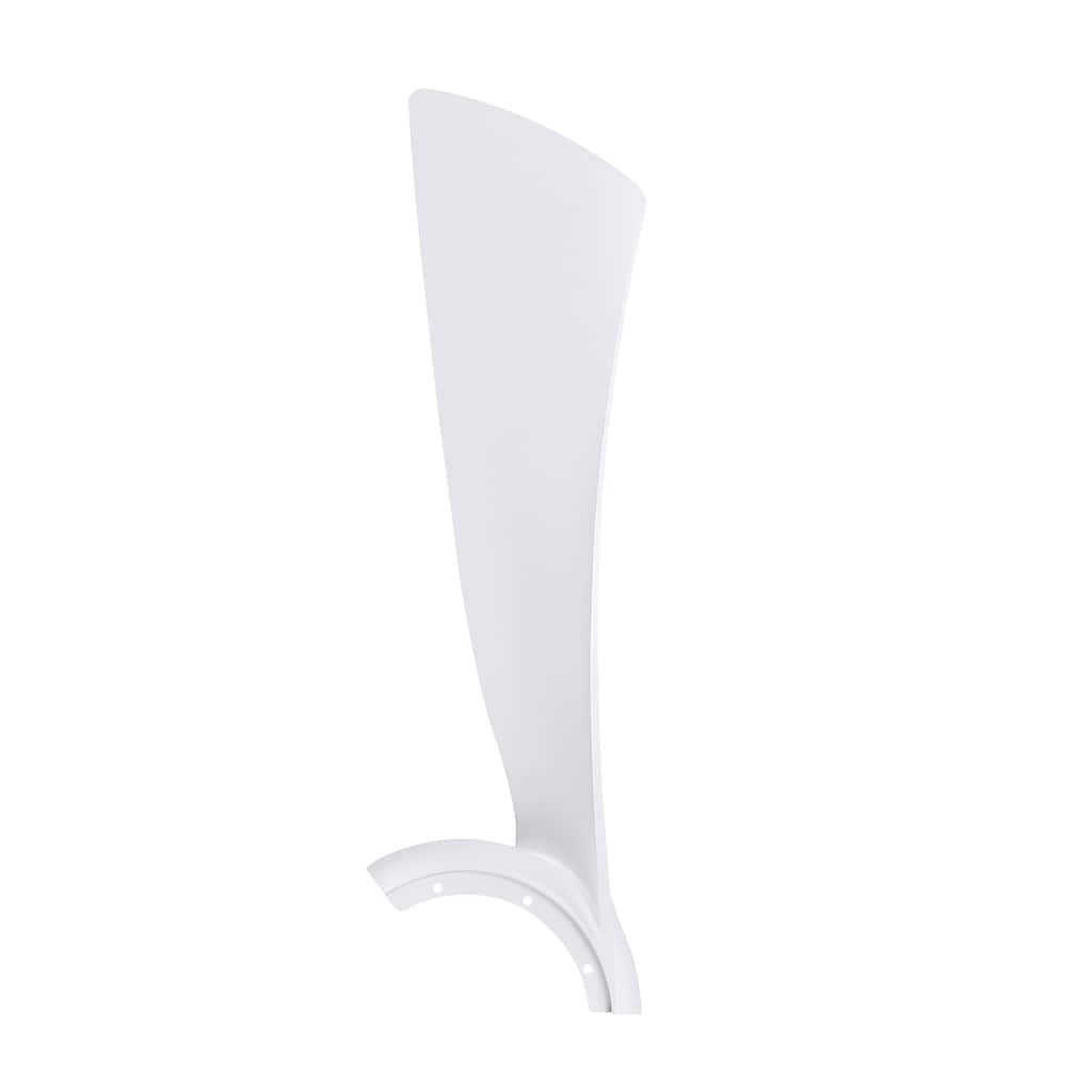 Wrap 48 inch Indoor/Outdoor Ceiling Fan Blade Set of 3 - Matte White - Matte White - 48 Inches