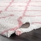 preview thumbnail 12 of 16, Nuloom Nelda Trellis Kids Shag Area Rug
