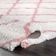 preview thumbnail 5 of 16, Nuloom Nelda Trellis Kids Shag Area Rug