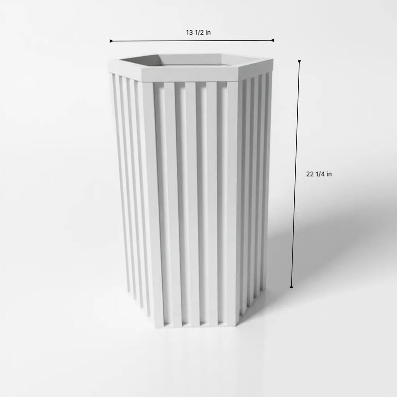 Hexagon Column Planter