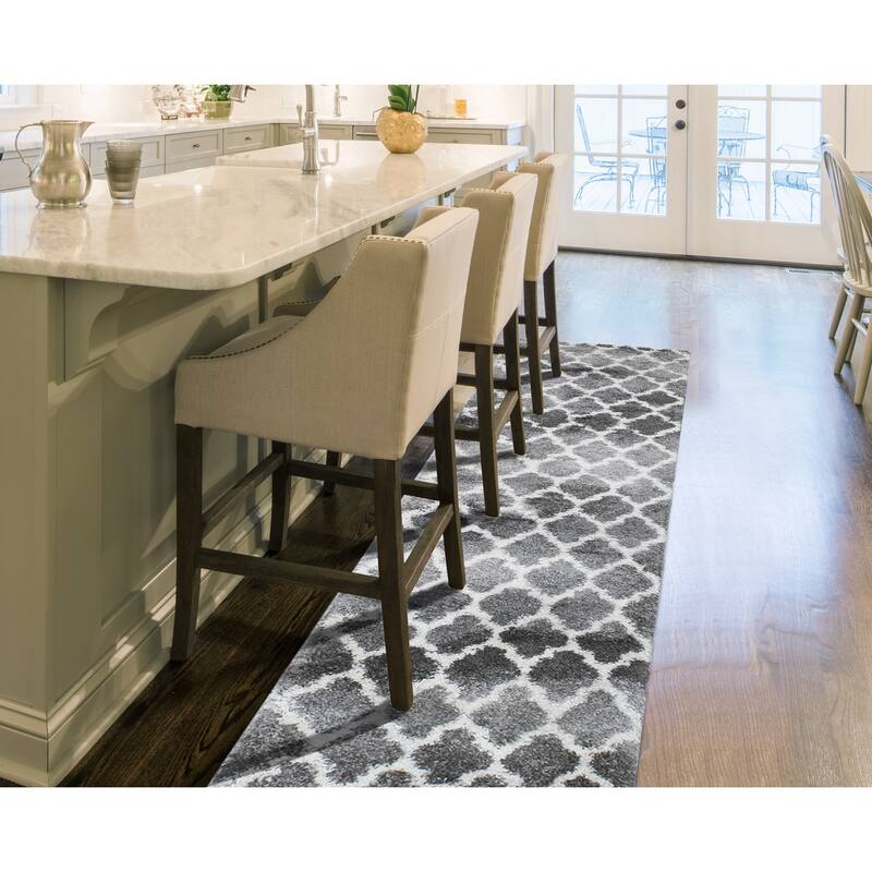 Noori Rug Lux Ava Trellis 2-Inch Shag Rug