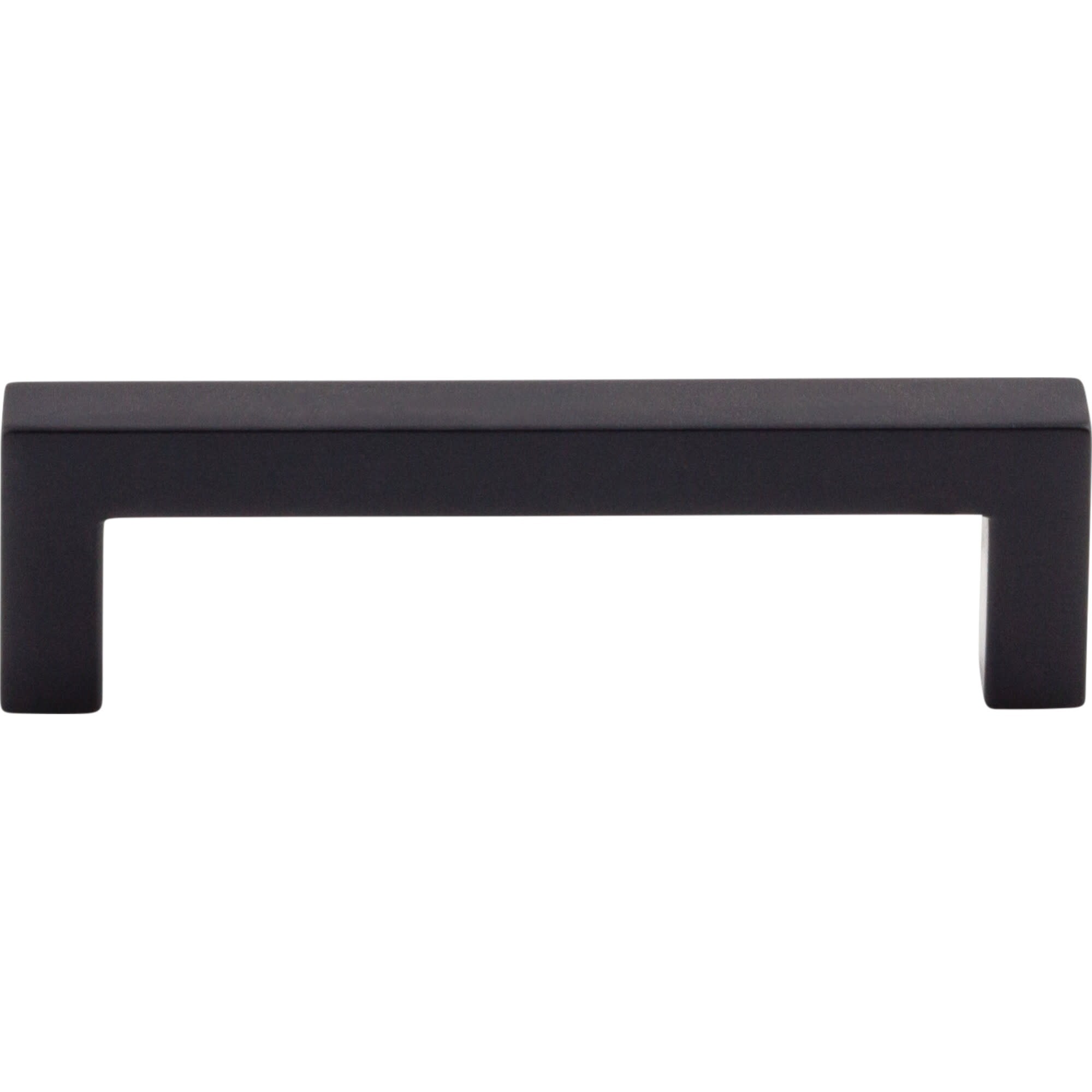Top Knobs M1162 Square 3 3 4 Center To Center Handle Cabinet Pull Flat Black Overstock 13186052