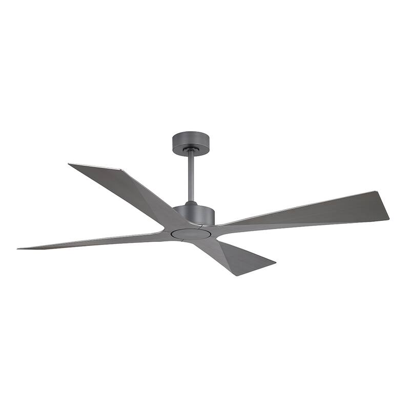 MLiAN 54 In. 4 -ABS Blades Wet Rated Outdoor Ceiling Fan with Remote