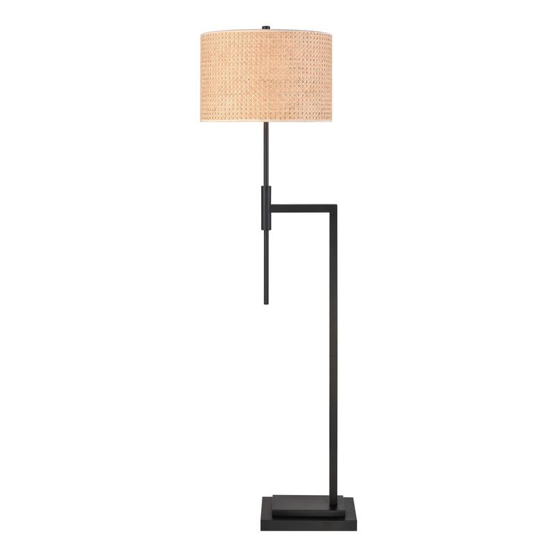 Elk Home Baitz 62.5'' High 1-Light Floor Lamp - Matte Black