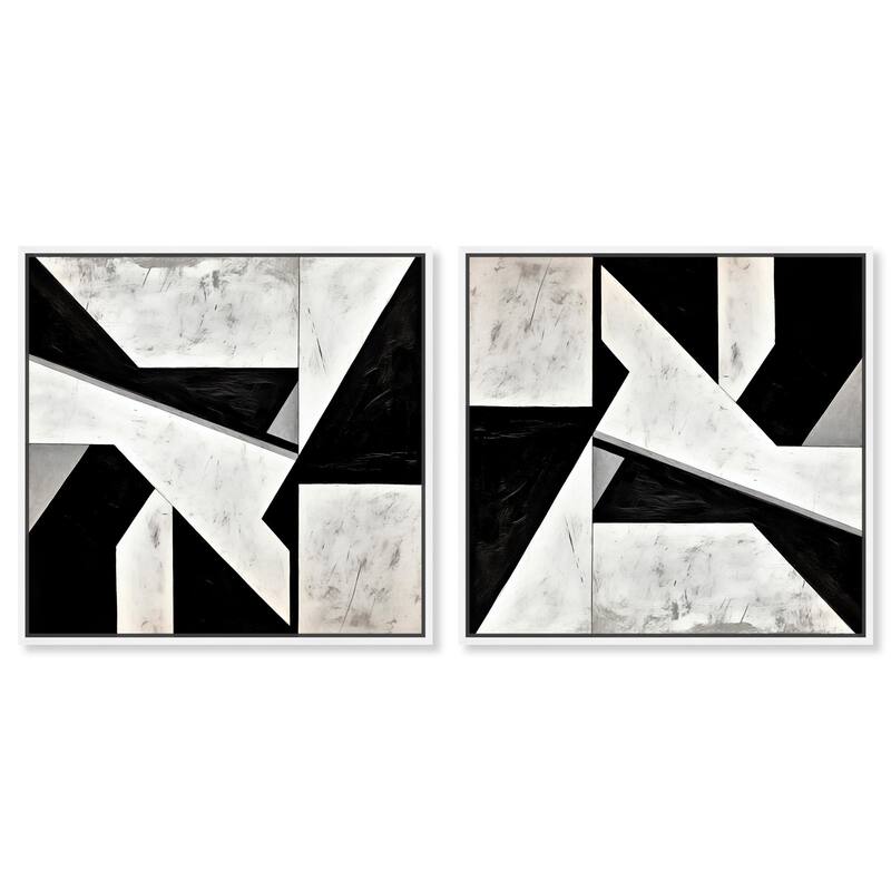 Sunset Poppy Chorus II Canvas by Art Remedy - 20" x 20" - Gold