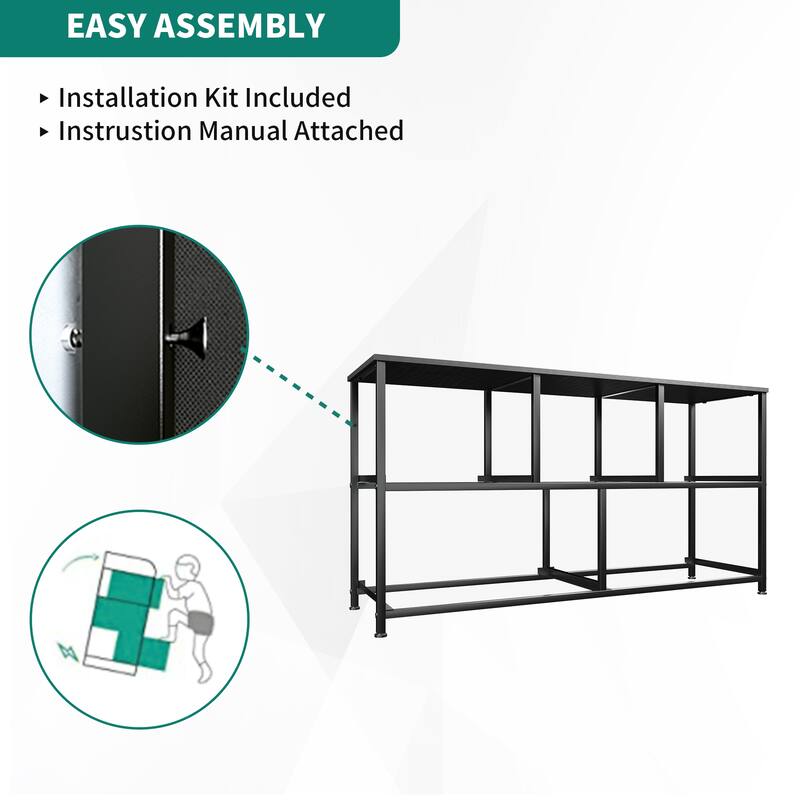 Modern Wide Dresser Storage Tower with 5 Drawers