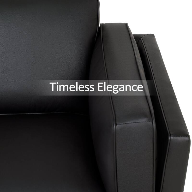 MCombo Napa Leather Couch, Leather Sofa