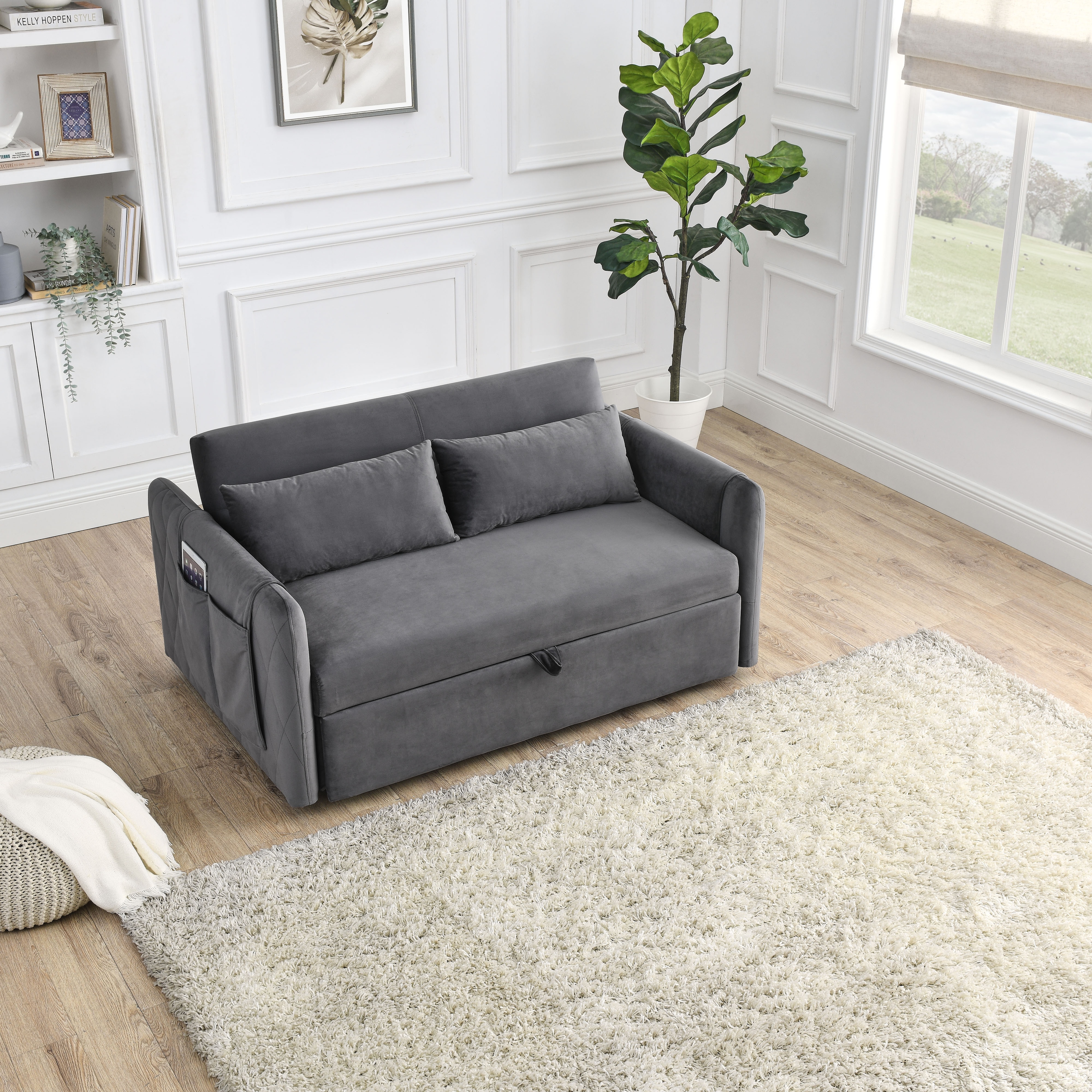 55 top inch futon