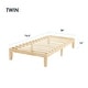 preview thumbnail 56 of 93, 12" Classic Solid Wood Platform Bed Frame