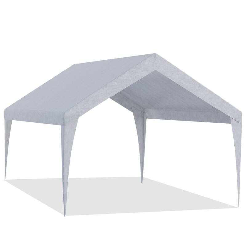 Heavy-Duty Carport Replacement Canopy, Rainproof & UV-Resistant, Canopy Only (Frame Not Included), Ideal for Cars