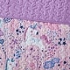 preview thumbnail 13 of 16, Intelligent Design Kids Ella Unicorn Reversible Cotton Quilt Set with Throw Pillows