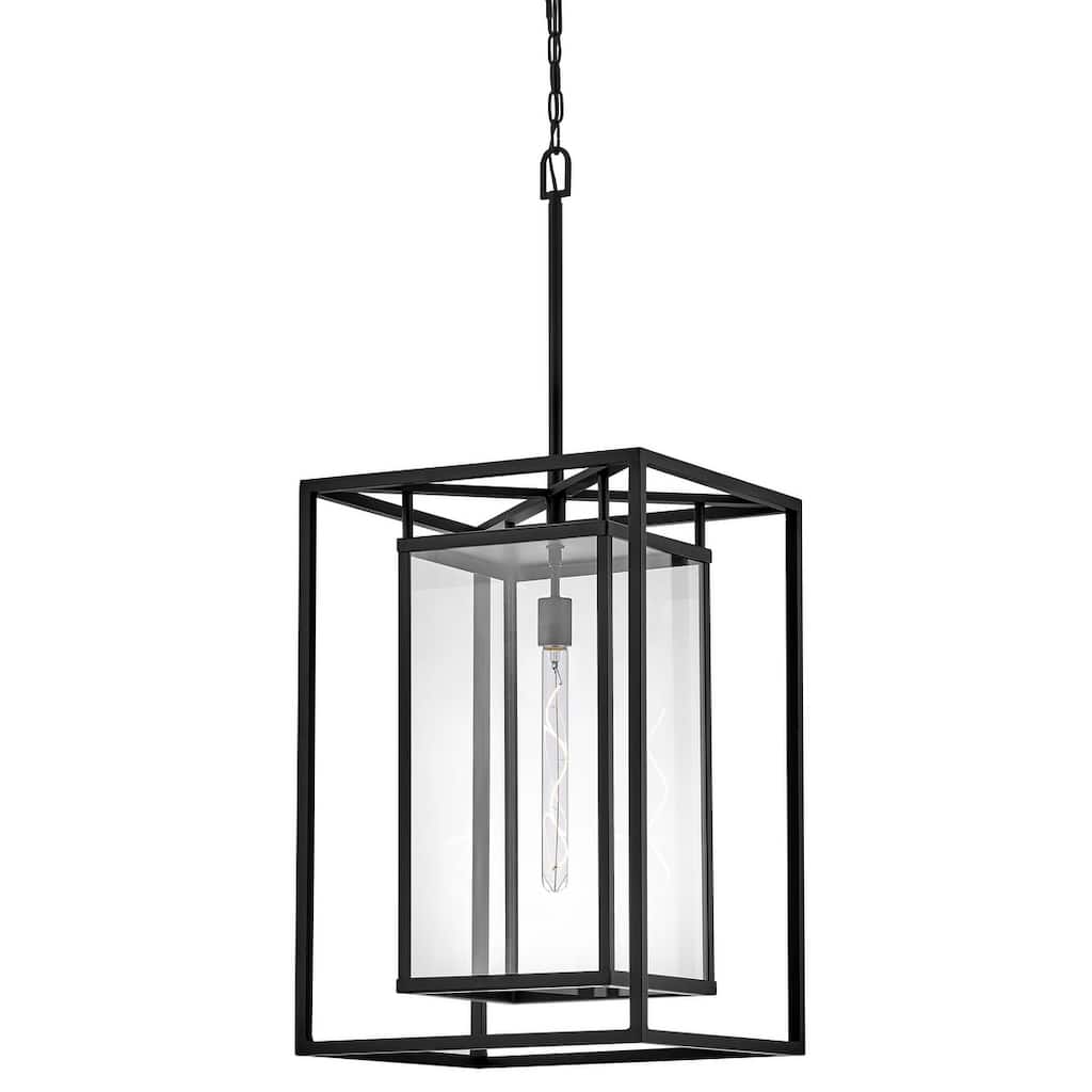 Hinkley Lighting 2592-LL Max 1 Light 17" Wide Open Air Outdoor Pendant