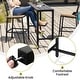 preview thumbnail 21 of 131, Crestlive Products Patio Outdoor Rectangle Bar Table Combinable Pub Table
