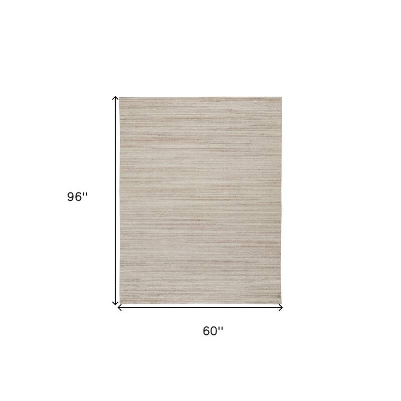 Xefe Stain Resistant Woven Durable Area Rug By HomeRoots