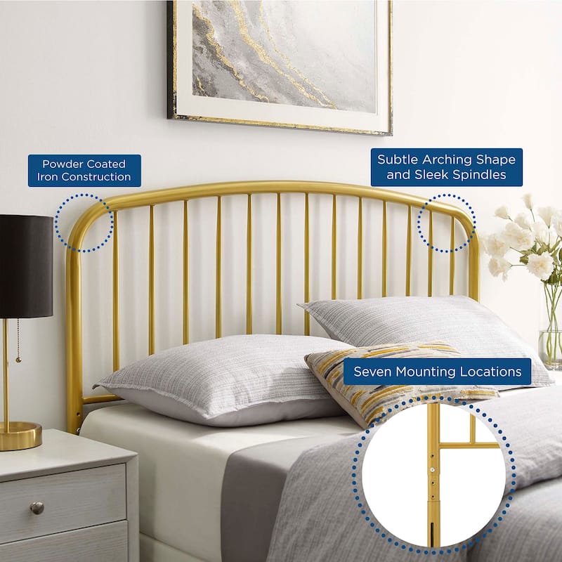 Nova Queen Metal Headboard