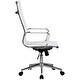 preview thumbnail 7 of 29, Executive Ergonomic High Back Modern Office Chair Ribbed PU Leather Swivel for Manager Conference Computer Room