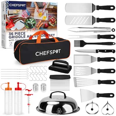 36 Piece Flat Top Griddle Accessories - For Blackstone - N/A