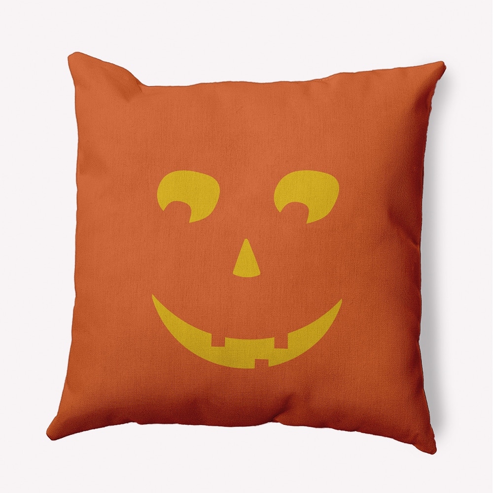 Halloween JackoLanternLeft Accent Pillow