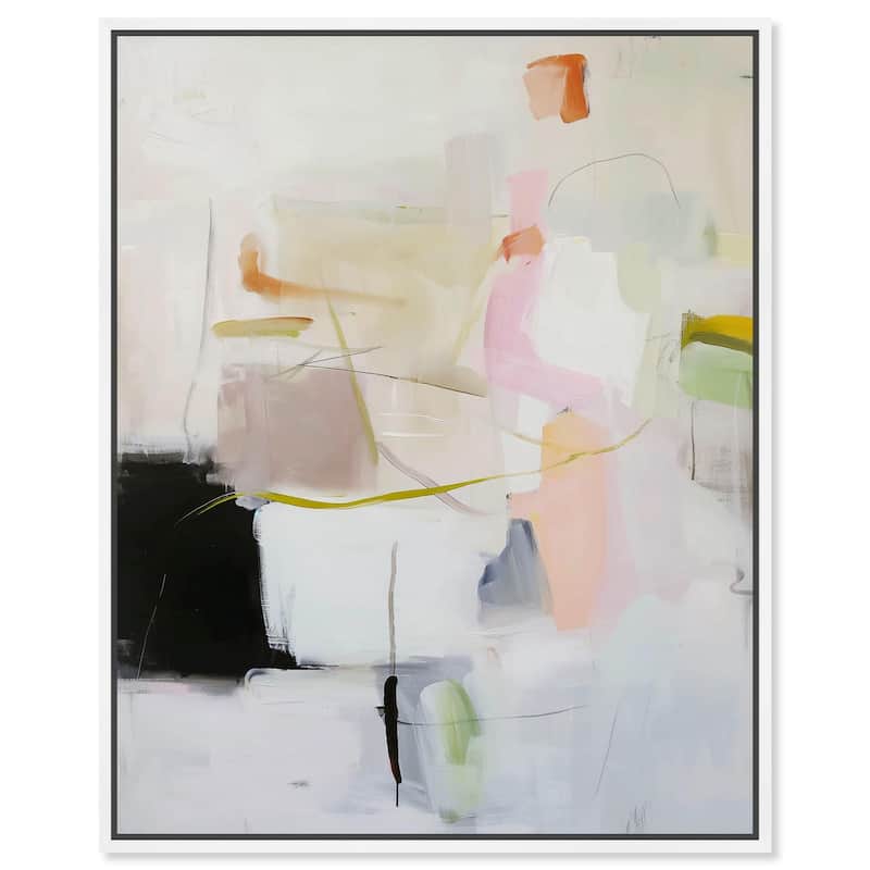 Vivid Obscurity Canvas by Art Remedy - 36" x 45" - White