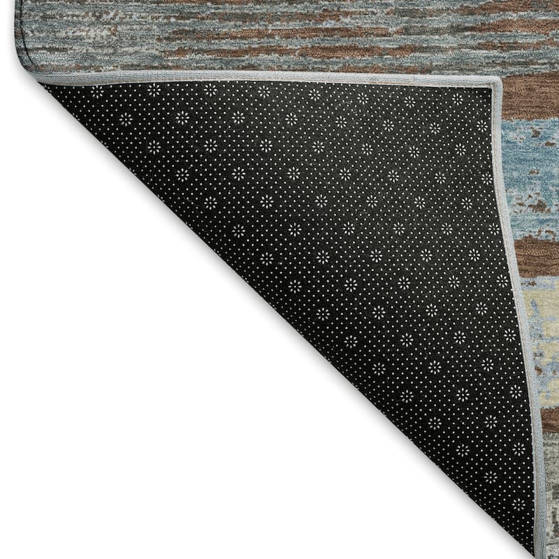 Premium Washable Super Soft Abstract Stripes Mayfield Rug