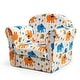 preview thumbnail 24 of 59, Costway Kids Cat/Astronaut/Lion/Synthetic Fake Animal/Elephant Sofa - 20’’ X 15’’ X 17’’