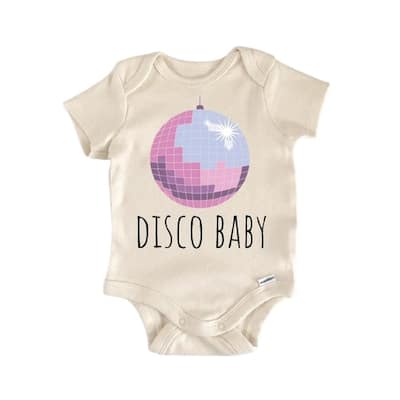 Disco Ball 70s - Baby Boy Girl Clothes Infant Bodysuit Funny Cute Newborn