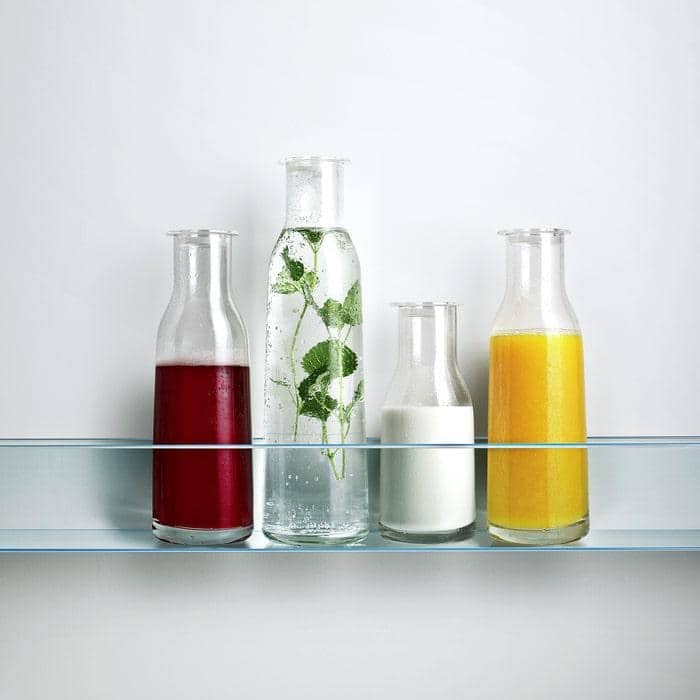 Holmegaard Minima Bottle with Lid, Clear