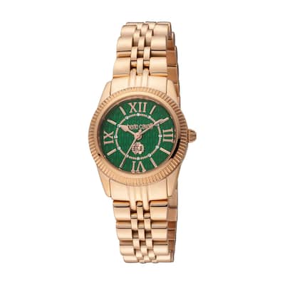 Roberto Cavalli Women RC5L035M0075 Quartz Watch - Rose-Tone
